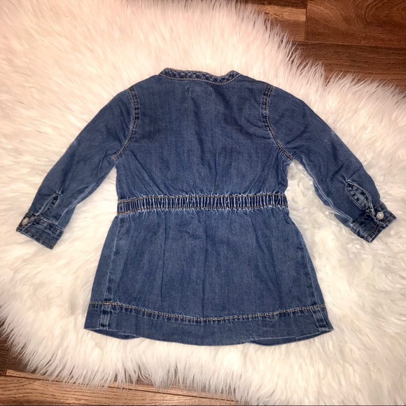 Baby Girl Denim Dress - 6-12mos - Picture 2 of 3